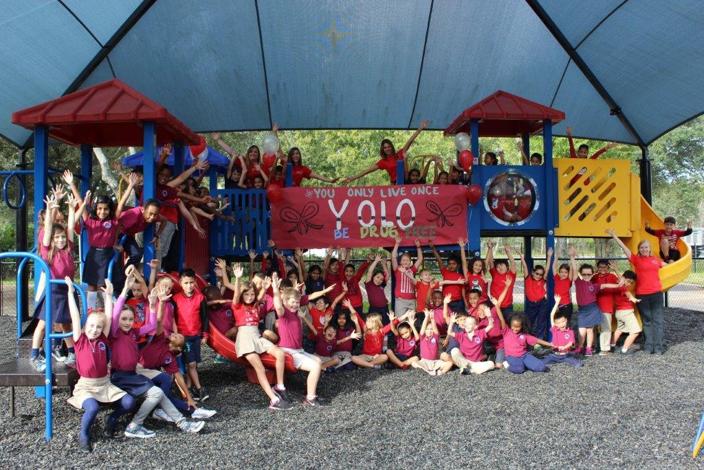 Orlando Science Elementary School OSES Wins Again Red Ribbon Photo